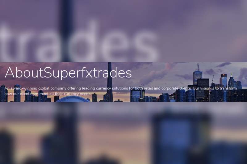 Superfxtrades.com About us