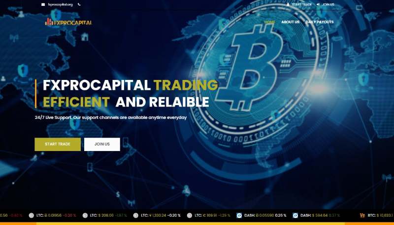 fxprocapital.org Homepage