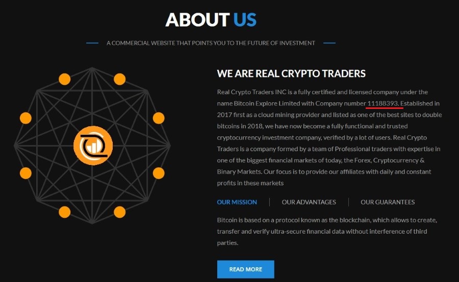 realcryptotraders.com about us section