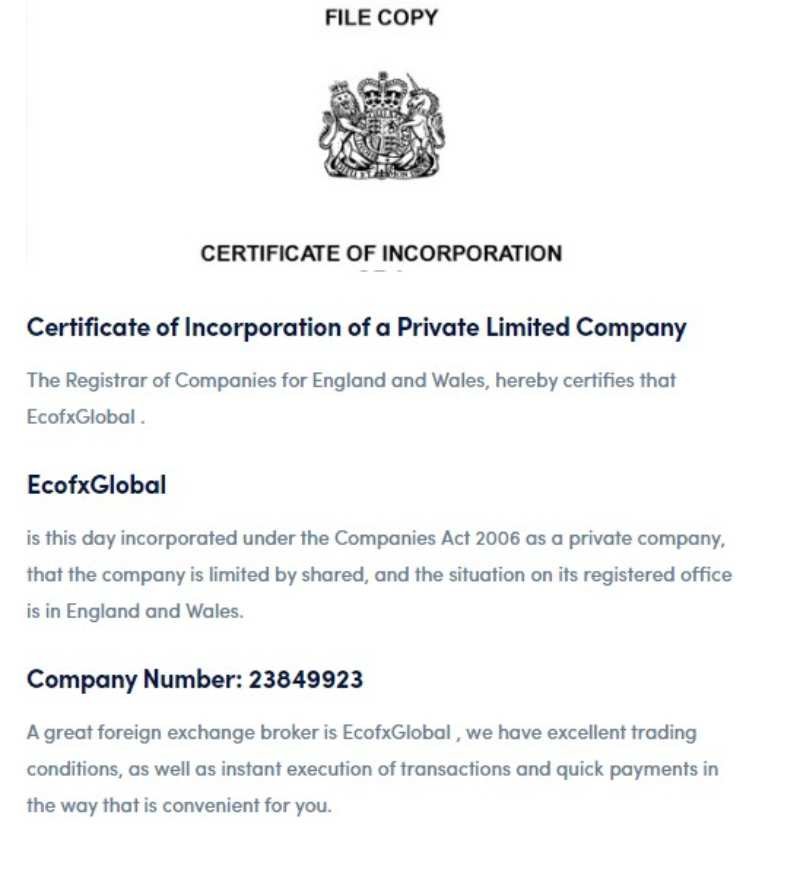 ecofxglobal.com certificate