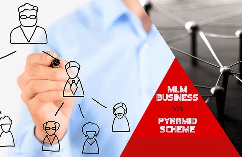 mlm business vs pyramid scheme